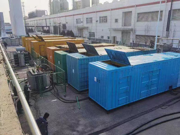 泸州柴油发电机出租案例展示